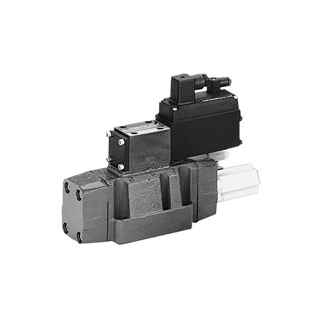4/3 Pilot operated directional control valves with electrical position feedback (Lvdt DC/DC ±10V) 4WRL.E(W)