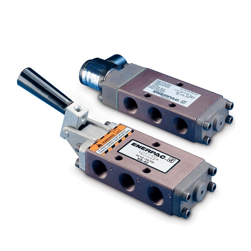 Enerpac Air valves, V, VA, V, RFL-series