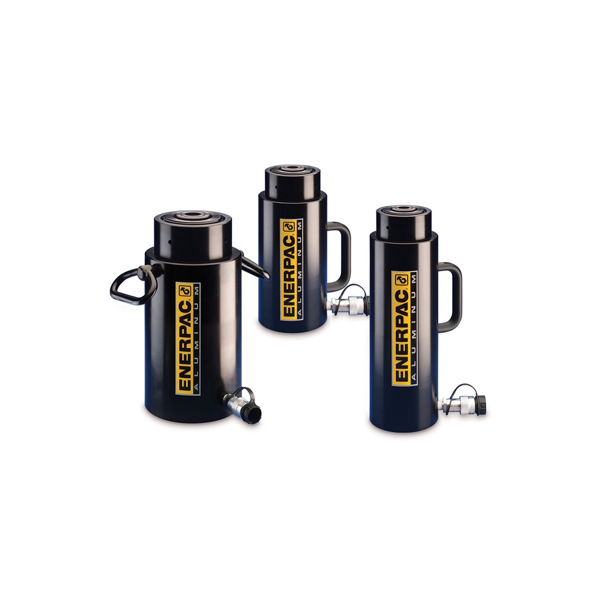 Enerpac lightweight aluminum cylinders RAC, RACL, RAR, RACHseries