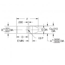 Dowel Pin Drawing