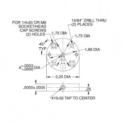 Carr Lane Construction Pads Round Drawing Carr Lane Construction Pads Round Drawing