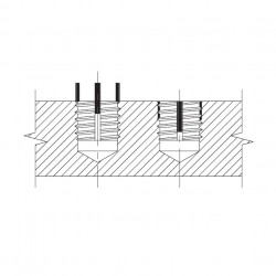 Carr Lane Solid Key Inserts Diagram
