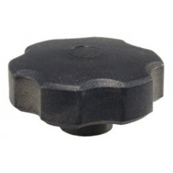 Carr Lane Fluted Knob Thermoplastic Tapped