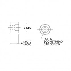 Carr Lane Jig Rest Buttons Drawing