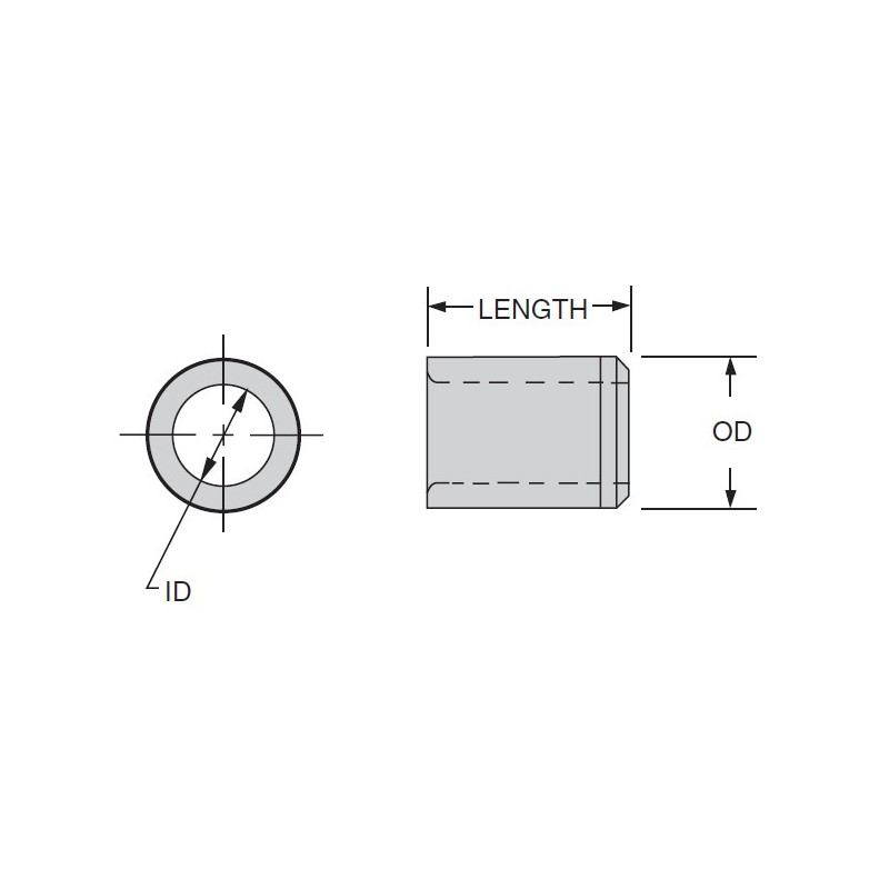 Carr Lane Press Fit Bushings 3/4 OD