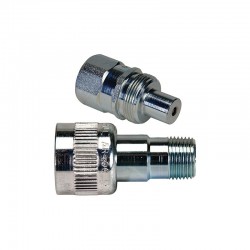 Enerpac A-604 Complete Hydraulic Coupler - Consists of Male (AH-604) and Female (AR-400) 