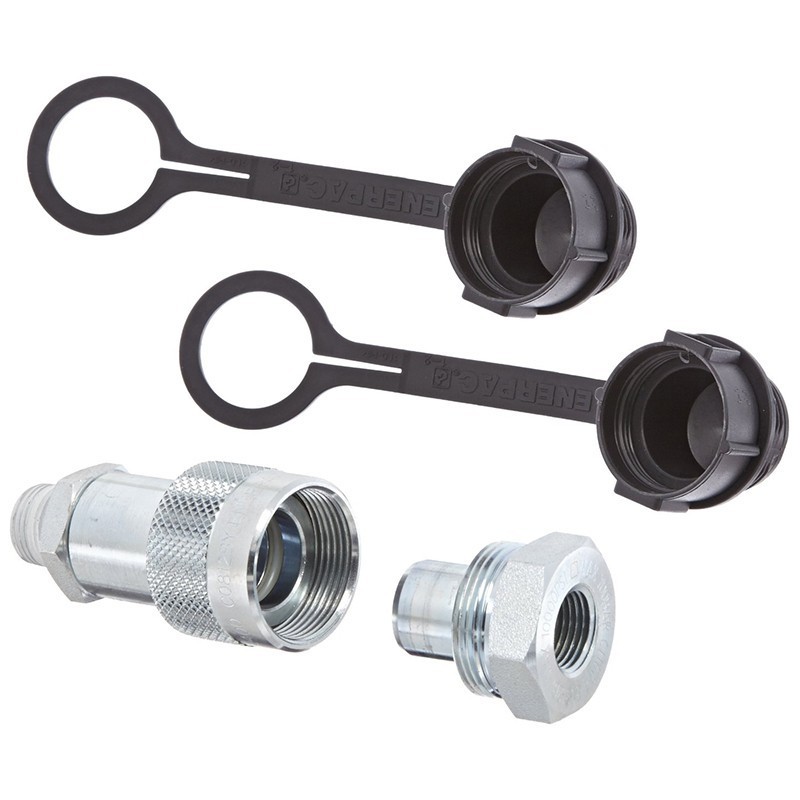 Enerpac C-604 Complete Hydraulic Coupler - Consists of Male (CH-604) and Female (CR-400) 
