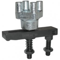 Carr Lane Slotted Heel Clamp Strap with Bar Knob with Spherical Washer