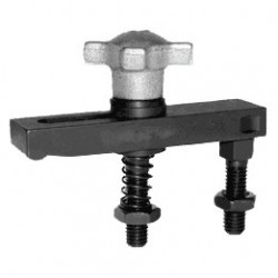 Carr Lane Slotted Heel Clamp Strap with Hand Knob with Spherical Washer