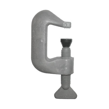 Carr Lane Duraclamp Plastic C Clamp with Swivel Pad