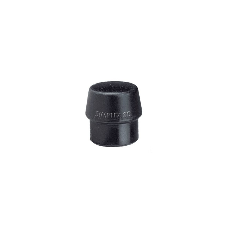 Carr Lane Simplex Hammer Type C Inserts Black Rubber (Medium Soft)