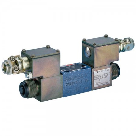 Direct Operated Directional Control Valves with Solenoid Actuation Size 6 / Cetop 3 For Potentially Explosive Areas