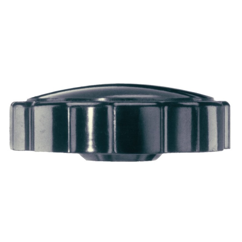 Carr Lane Fluted Phenolic Tapped Short Hub Knob