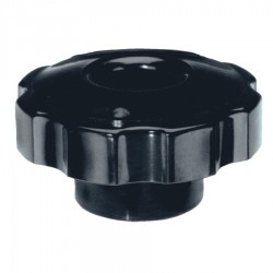 Carr Lane Fluted Phenolic Tapped through hole Knob