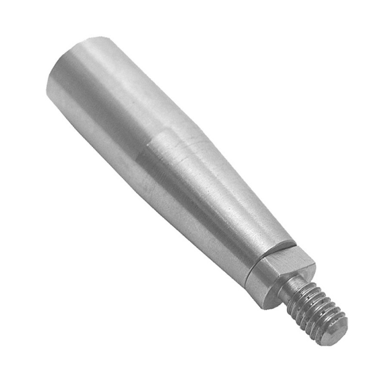 Carr Lane Square Design Threaded, Stainless Steel Revolving Handles 