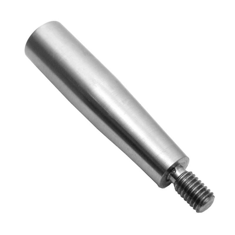 Carr Lane Square Design Threaded, Stainless Steel Solid Handles 