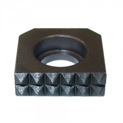Diameter 1 Hardened Tool Steel CL-16-RGB Carr Lane Manufacturing Round Gripper Counterbored 
