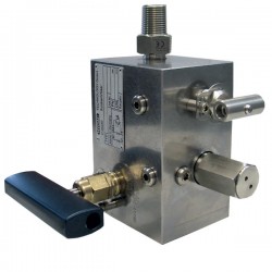 Hydac 3-Way safety and Shut-Off Block SAF /DSV Hydac 3-Way safety and Shut-Off Block SAF /DSV