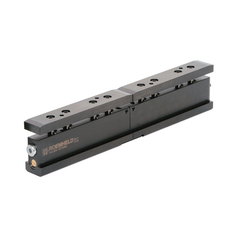 Hilma Single-acting Double-T Clamp with spring return 