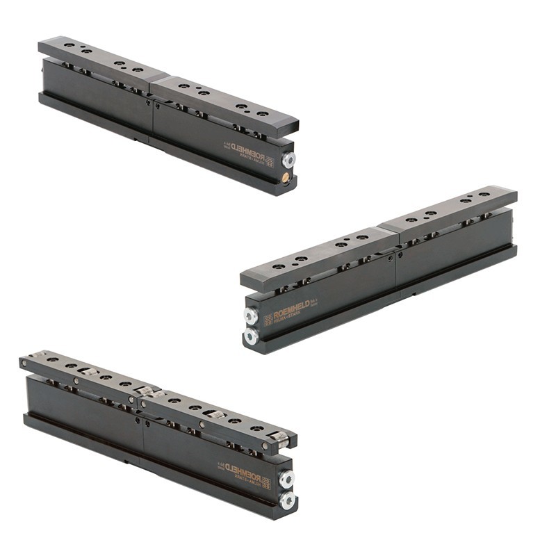 Hilma Double-T clamp, double-acting