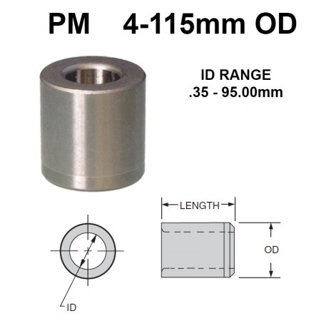 Carr Lane Press Fit Metric Bushings