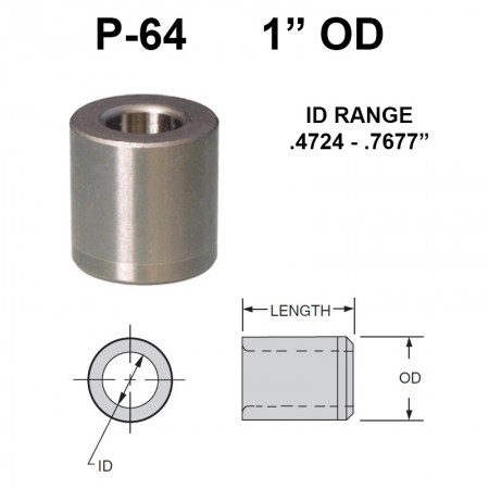 Carr Lane Press Fit Bushings 1 OD