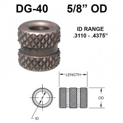 Carr Lane Diamond Grove Bushings 5/8 OD Carr Lane Diamond Grove Bushings 5/8 OD