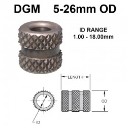 Carr Lane Diamond Grove Metric Bushings Carr Lane Diamond Grove Metric Bushings