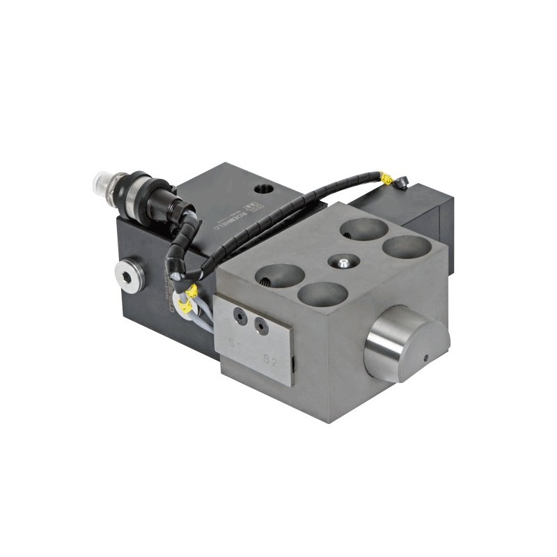 Wedge Clamps for Tapered Clamping Edge with Locking Bolt without and with Position Monitoring at the side - HILMA WZ2.2405 Wedge Clamps for Tapered Clamping Edge with Locking Bolt without and with Position Monitoring at the side - HILMA WZ2.2405
