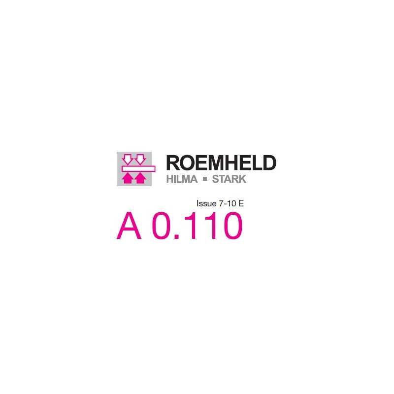 Roemheld Venting of the Spring Area A0.110 Roemheld Venting of the Spring Area A0.110