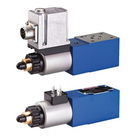 Proportional Pressure Relief Valve, Pilot-operated, with Integrated Electronics (OBE) and Position Feedback DBEBE6X