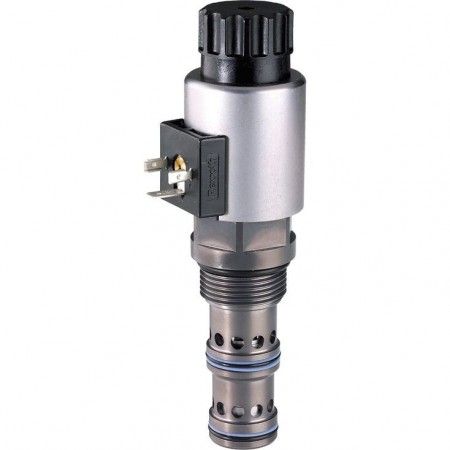 Proportional flow control valves with integrated pressure compensator KUDSR