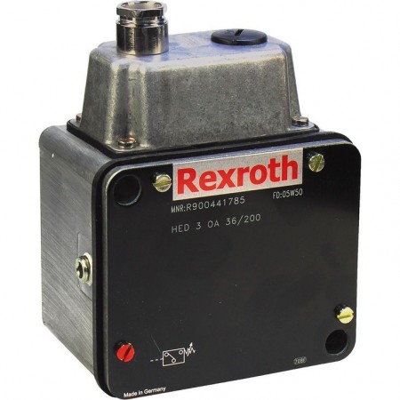 Bosch Rexroth Bourdon Tube Pressure Switch with Continuously Adjustable Switching Pressure Differential HED 3 -4X