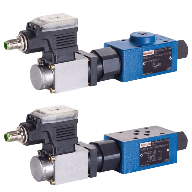 Bosch Rexroth Proportional Pressure Reducing Valves, Pilot-operated DRE(E), ZDRE(E) Bosch Rexroth Proportional Pressure Reducing Valves, Pilot-operated DRE(E), ZDRE(E)
