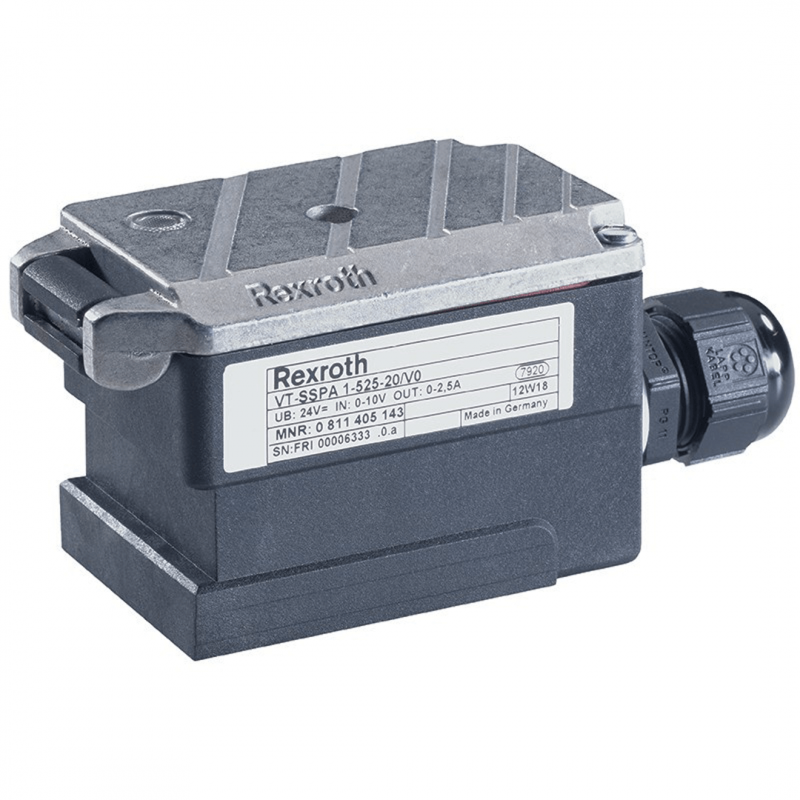 Bosch Rexroth Valve Amplifiers for Proportional Pressure and Flow Control Valves VT-SSPA1-525-2X Bosch Rexroth Valve Amplifiers for Proportional Pressure and Flow Control Valves VT-SSPA1-525-2X