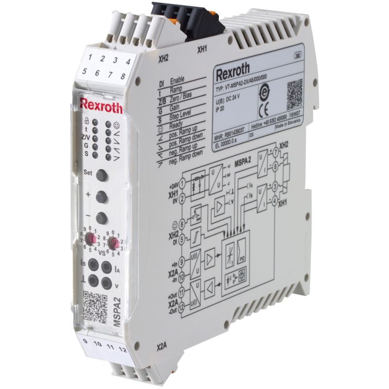 Bosch Rexroth Valve Amplifiers for Proportional Directional Valves VT-MSPA2-5...-1X