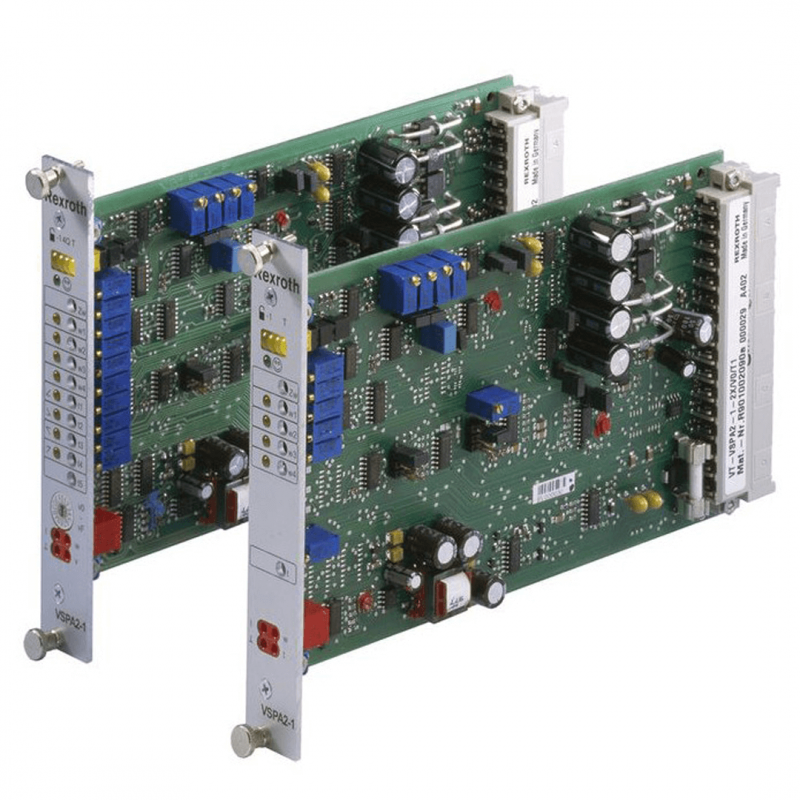Bosch Rexroth Valve Amplifiers for Proportional Directional Valves and Proportional Pressure Valves VT-VSPA2-1-2X