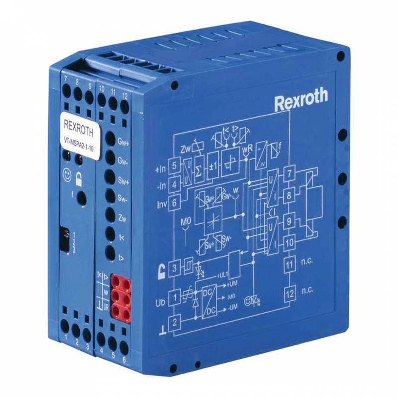 Bosch Rexroth Valve Amplifiers for Proportional Directional Valves and Proportional Pressure Valves VT-MSPA2-200-1X Bosch Rexroth Valve Amplifiers for Proportional Directional Valves and Proportional Pressure Valves VT-MSPA2-200-1X
