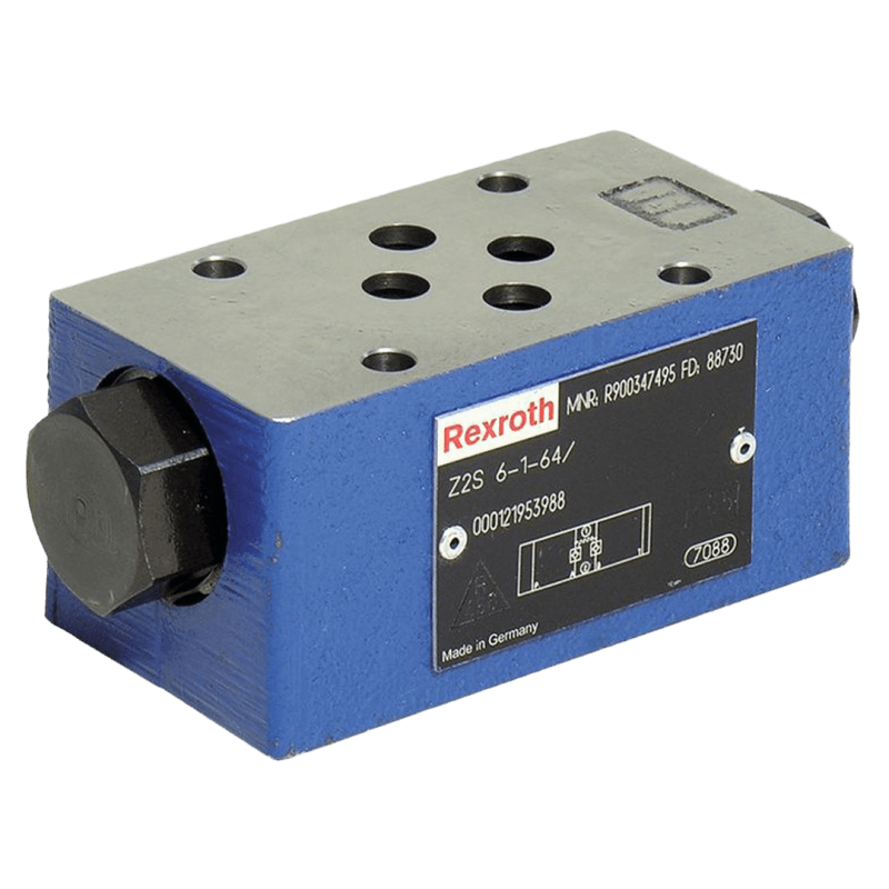 Bosch Rexroth Check Valves, Pilot Operated Type Z2S 6 Bosch Rexroth Check Valves, Pilot Operated Type Z2S 6