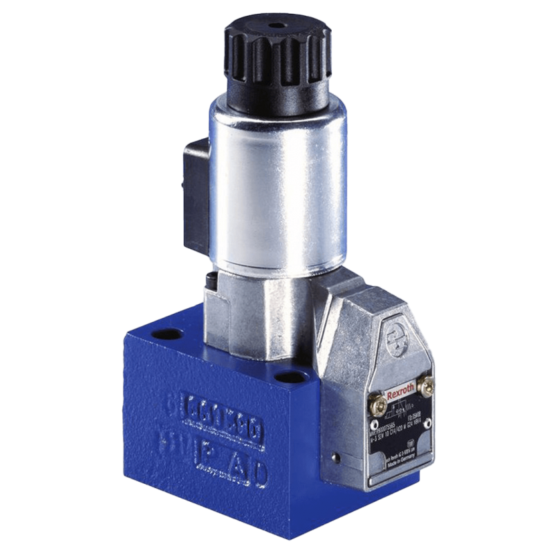 Bosch Rexroth Directional Poppet Valve, Directly Operated, with Solenoid Actuation Type M-.SEW 6
