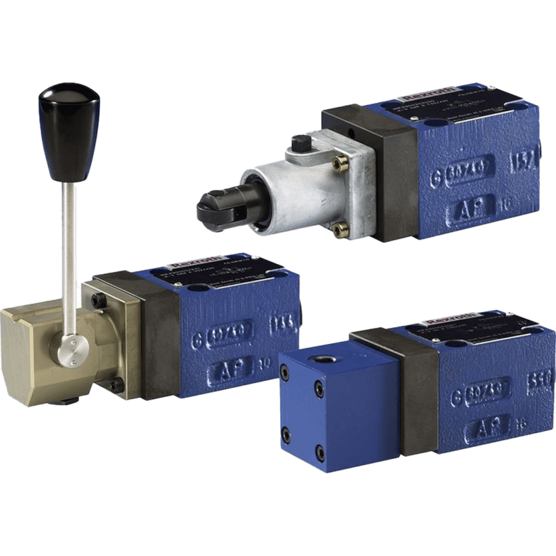 Bosch Rexroth On / off directional seat valves with mechanical, manual or fluidic actuation M-.SM., M-.SH, M-.SP