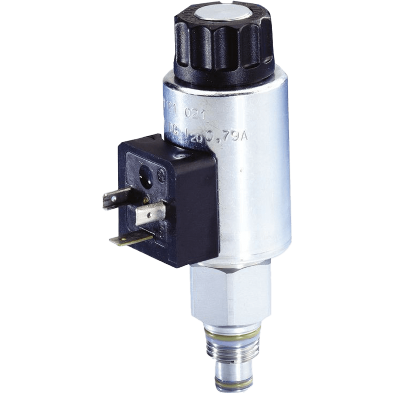 Bosch Rexroth 2/2 Directional Seat Valve, Direct Operated with Solenoid Actuation KSDE.8 N/P
