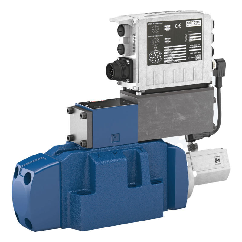Bosch Rexroth Directional control valve, pilot-operated Type 4WRLD Bosch Rexroth Directional control valve, pilot-operated Type 4WRLD
