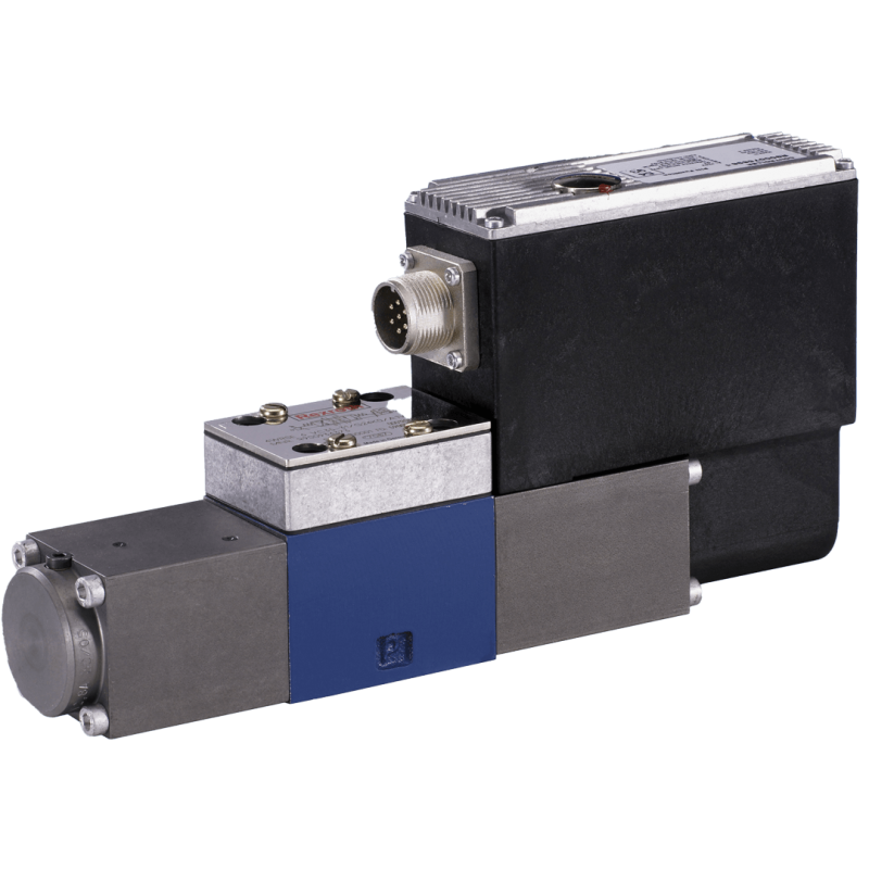 Bosch Rexroth 4/3 directional high-response control valves, direct operated,(OBE) Type 4WRSE Bosch Rexroth 4/3 directional high-response control valves, direct operated,(OBE) Type 4WRSE