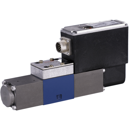 Bosch Rexroth 4/3 directional high-response control valves, direct operated,(OBE) Type 4WRSE