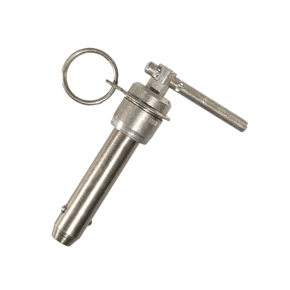 Carr Lane Ball Lock Clevis Pin With T-Handle - 1/2" Diameter, 4" Length - Quick Release Push Pin