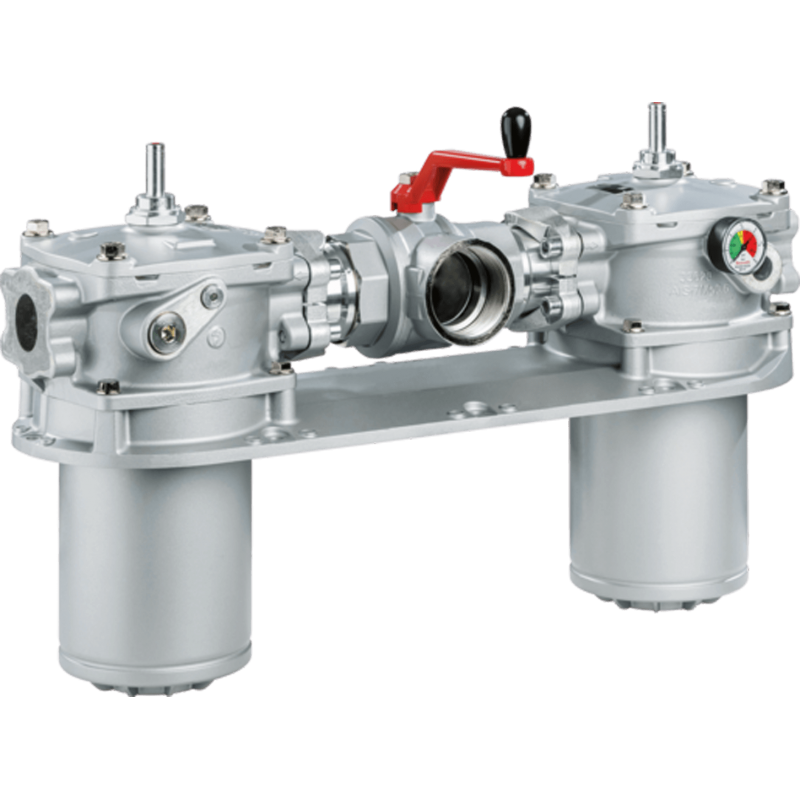 Hengst Double tank mounted return line filter with filter element