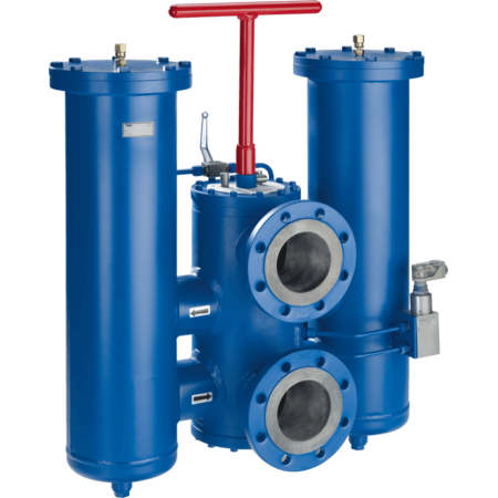 Hengst duplex filter with filter element Type 100 FLD(N)