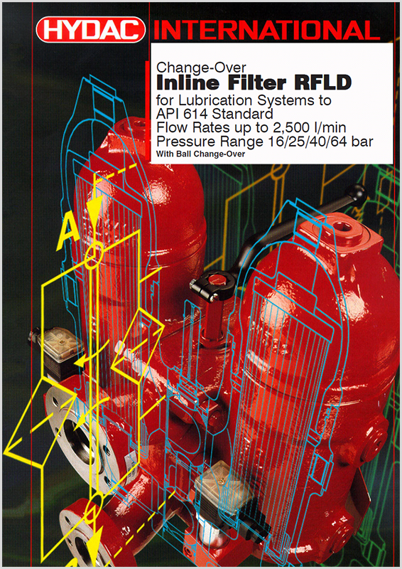 Hydac Inline Duplex Filter RFLD with Ball Changeover Valve HYQUIP Limited